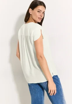 Luchtige viscose blouse