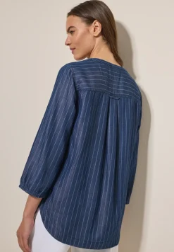 Lyocell denim blouse