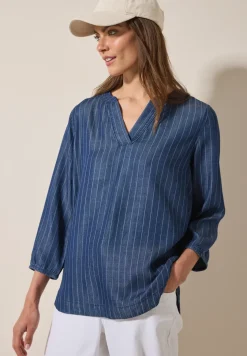 Lyocell denim blouse