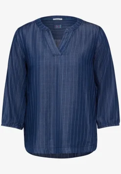 Lyocell denim blouse