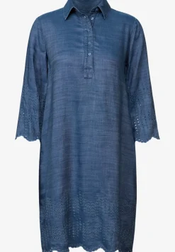 Lyocell jurk met borduursel