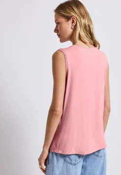 Materiaalmix top met tape