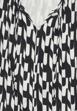 Materiaalmix T-shirt