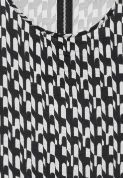 Materiaalmix T-shirt