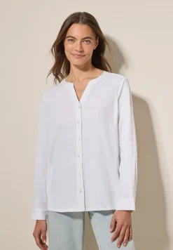 Materiaalmix blouse