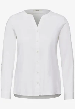 Materiaalmix blouse