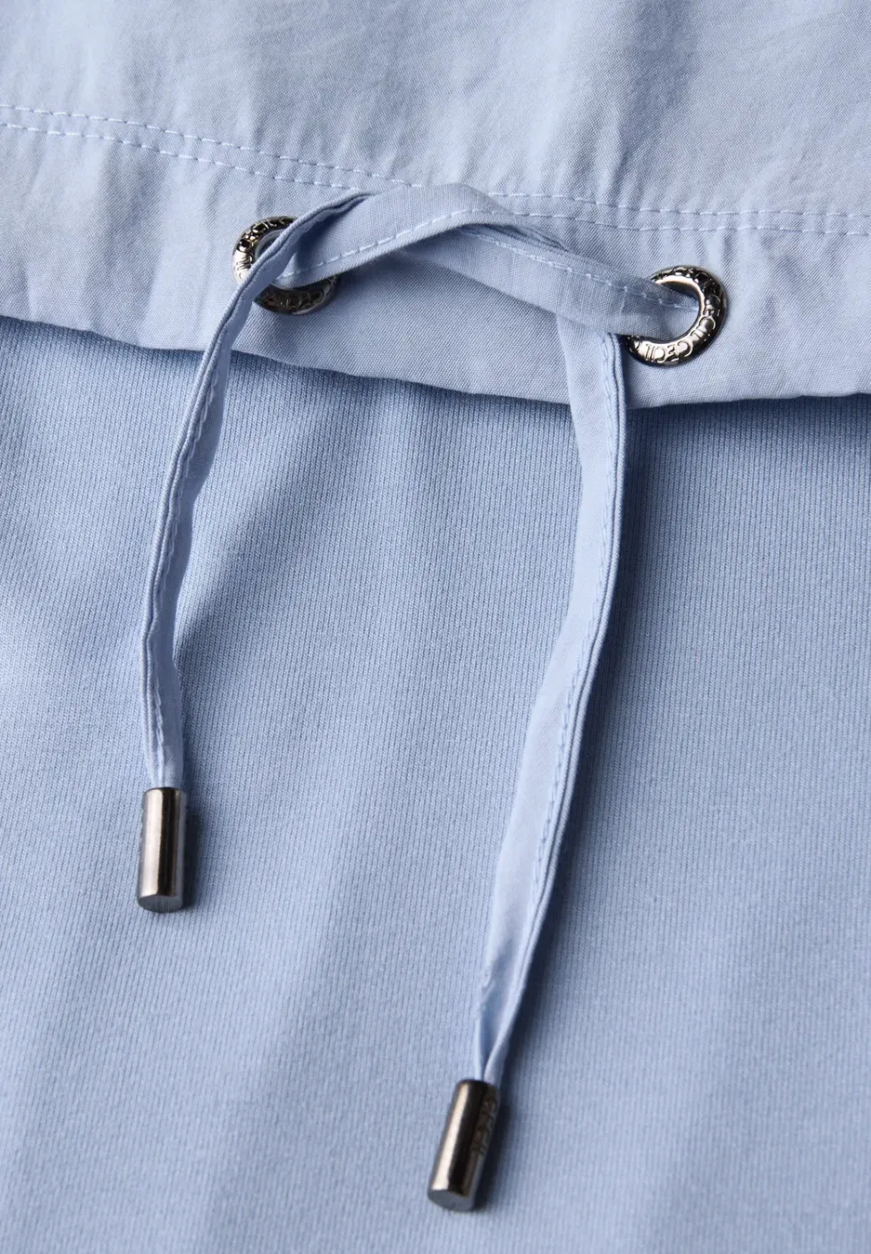 Materiaalmix hoodie