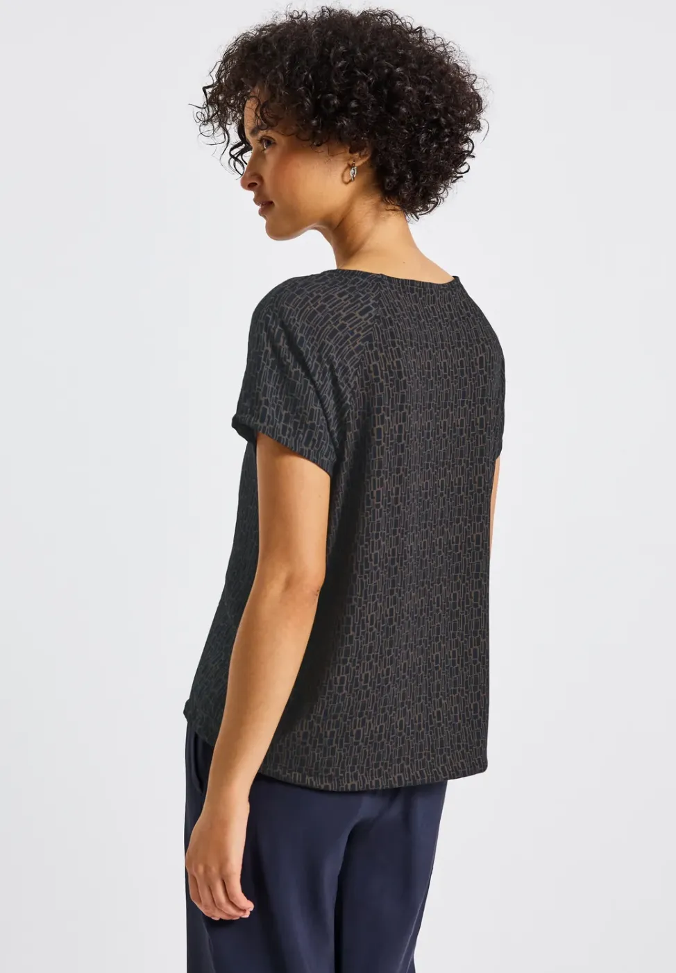 Materiaalmix Shirt