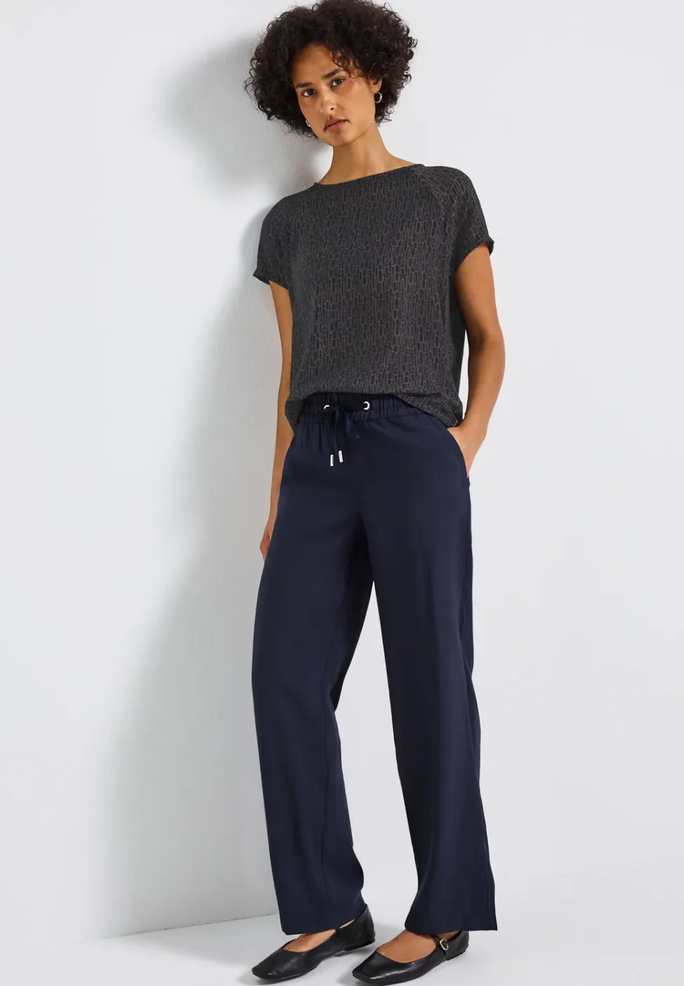 Materiaalmix Shirt