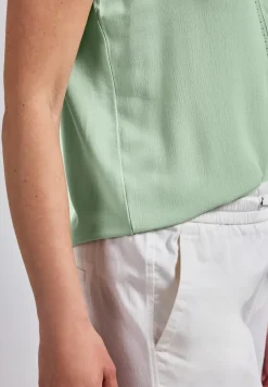 Materiaalmix top met tape
