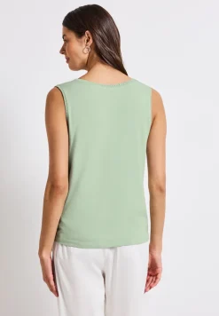 Materiaalmix top met tape