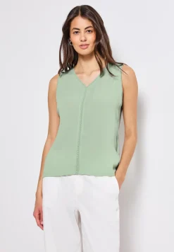 Materiaalmix top met tape