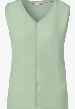 Materiaalmix top met tape