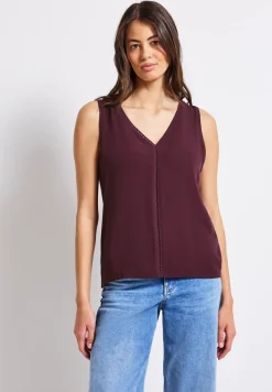 Materiaalmix top met tape