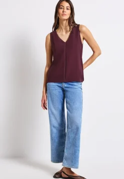 Materiaalmix top met tape
