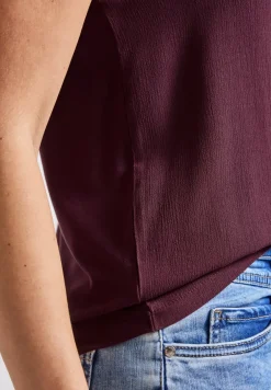 Materiaalmix top met tape