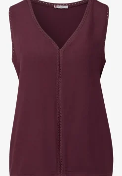 Materiaalmix top met tape