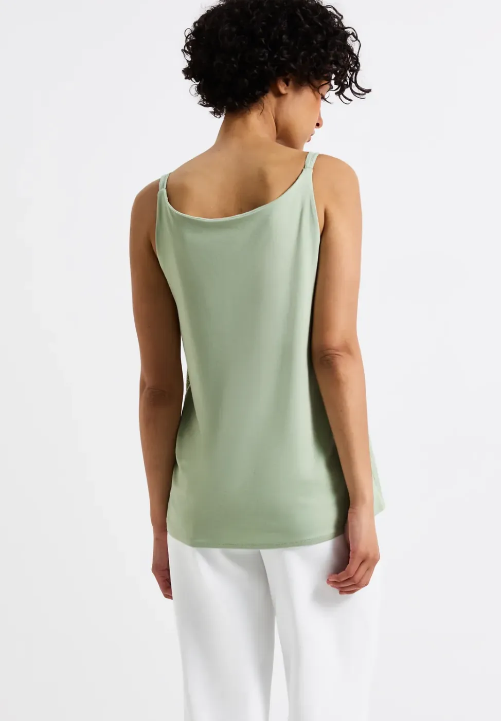 Materiaalmix V-hals top