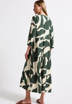 Maxi-jurk met print