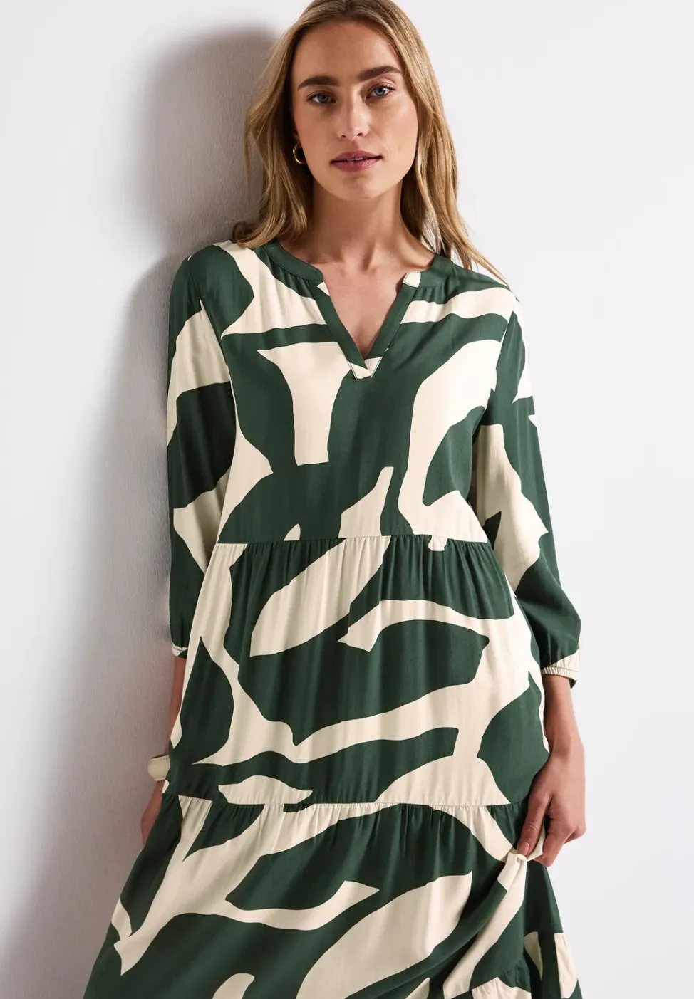 Maxi-jurk met print