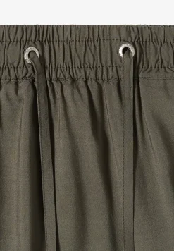 Maxirok met volants en elastische tailleband