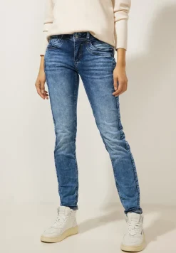Mediumblauwe casual-fit jeans