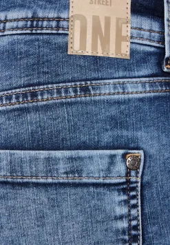 Mediumblauwe casual-fit jeans