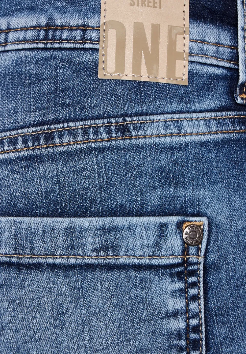 Mediumblauwe casual-fit jeans