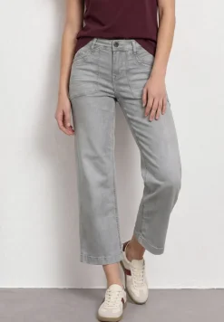 Mid Waist jeans culotte in Loose Fit