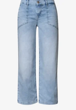 Mid Waist jeans culotte in Loose Fit