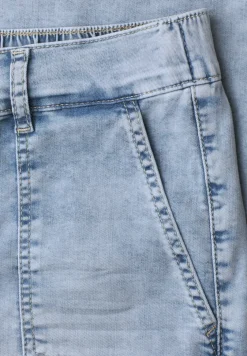 Mid Waist jeans culotte in Loose Fit
