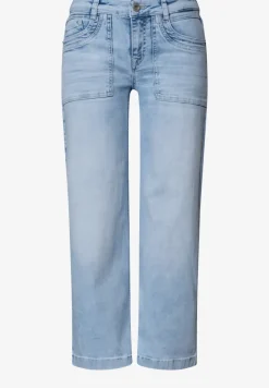 Mid Waist jeans culotte in Loose Fit