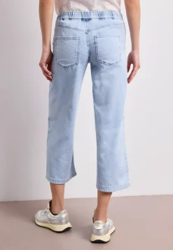 Mid Waist jeans culottes in een Loose Fit