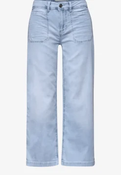 Mid Waist jeans culottes in een Loose Fit