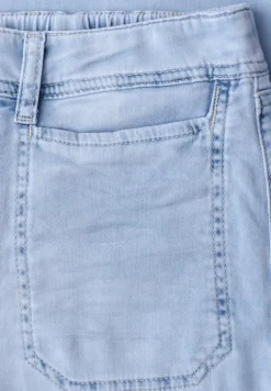 Mid Waist jeans culottes in een Loose Fit