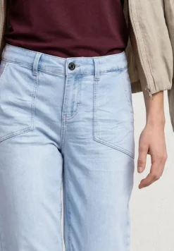 Mid Waist jeans in chino-look