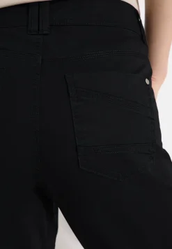 Mid Waist Slim Legs broek in casual fit