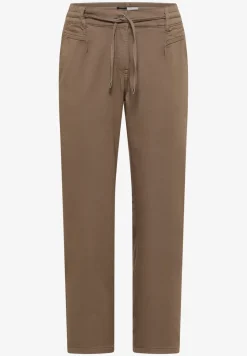 Mid Waist Slim Legs broek in Loose Fit