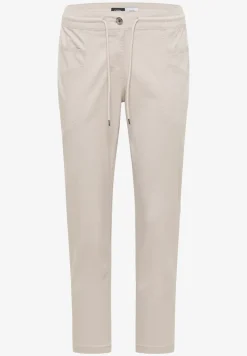 Mid Waist Slim Legs broek in een gewassen look