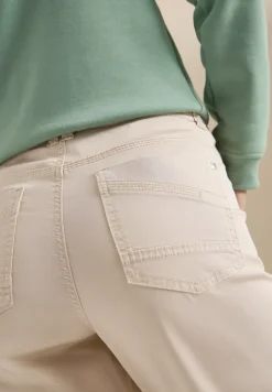 Mid Waist Slim Legs broek in casual fit