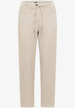 Mid Waist Slim Legs broek in Loose Fit