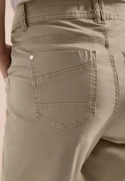 Mid Waist Slim Legs broek in casual fit