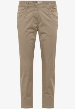 Mid Waist Slim Legs broek in casual fit