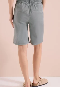 Mid Waist straight legs short in casual pasvorm