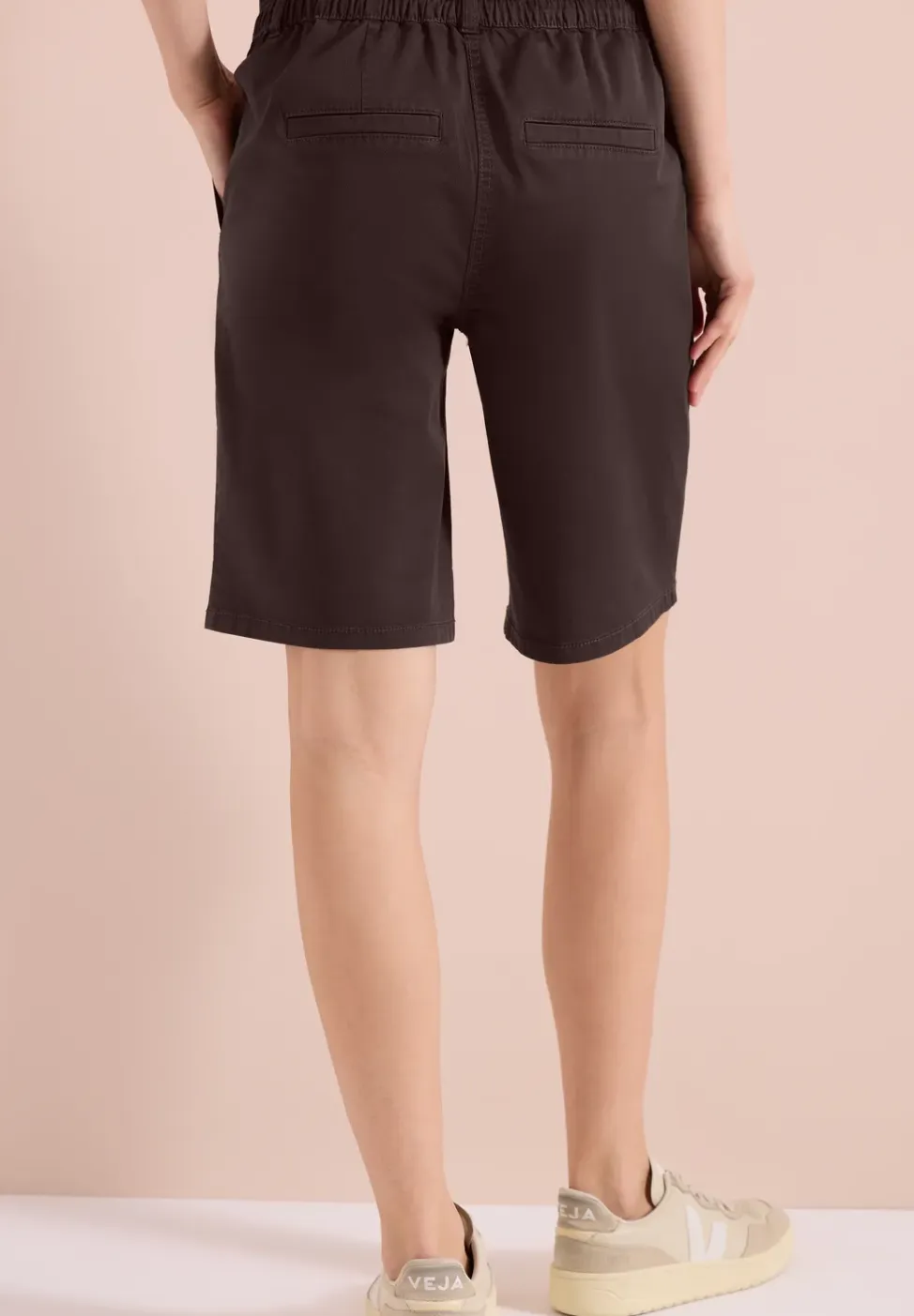 Mid Waist straight legs short in casual pasvorm