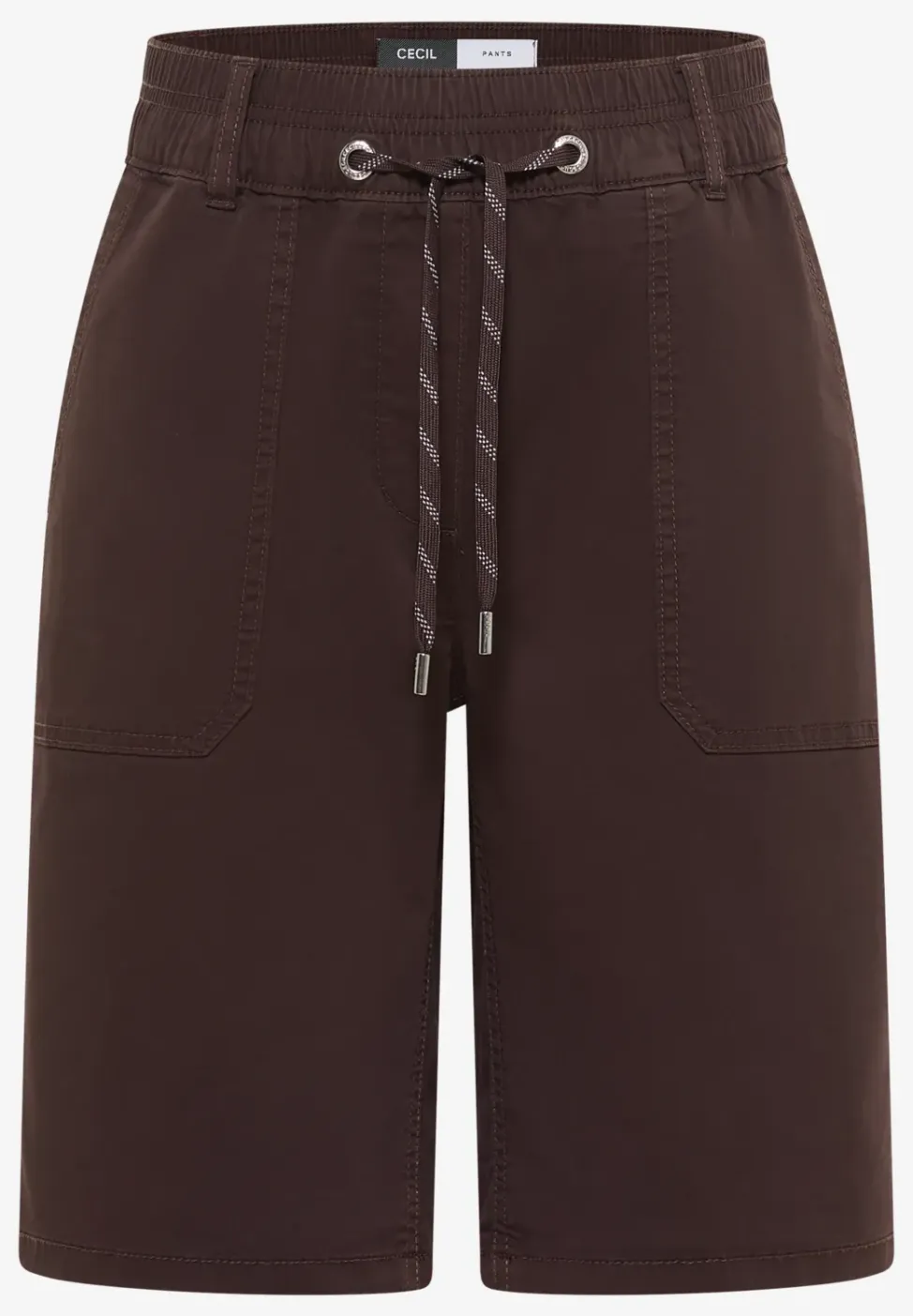 Mid Waist straight legs short in casual pasvorm