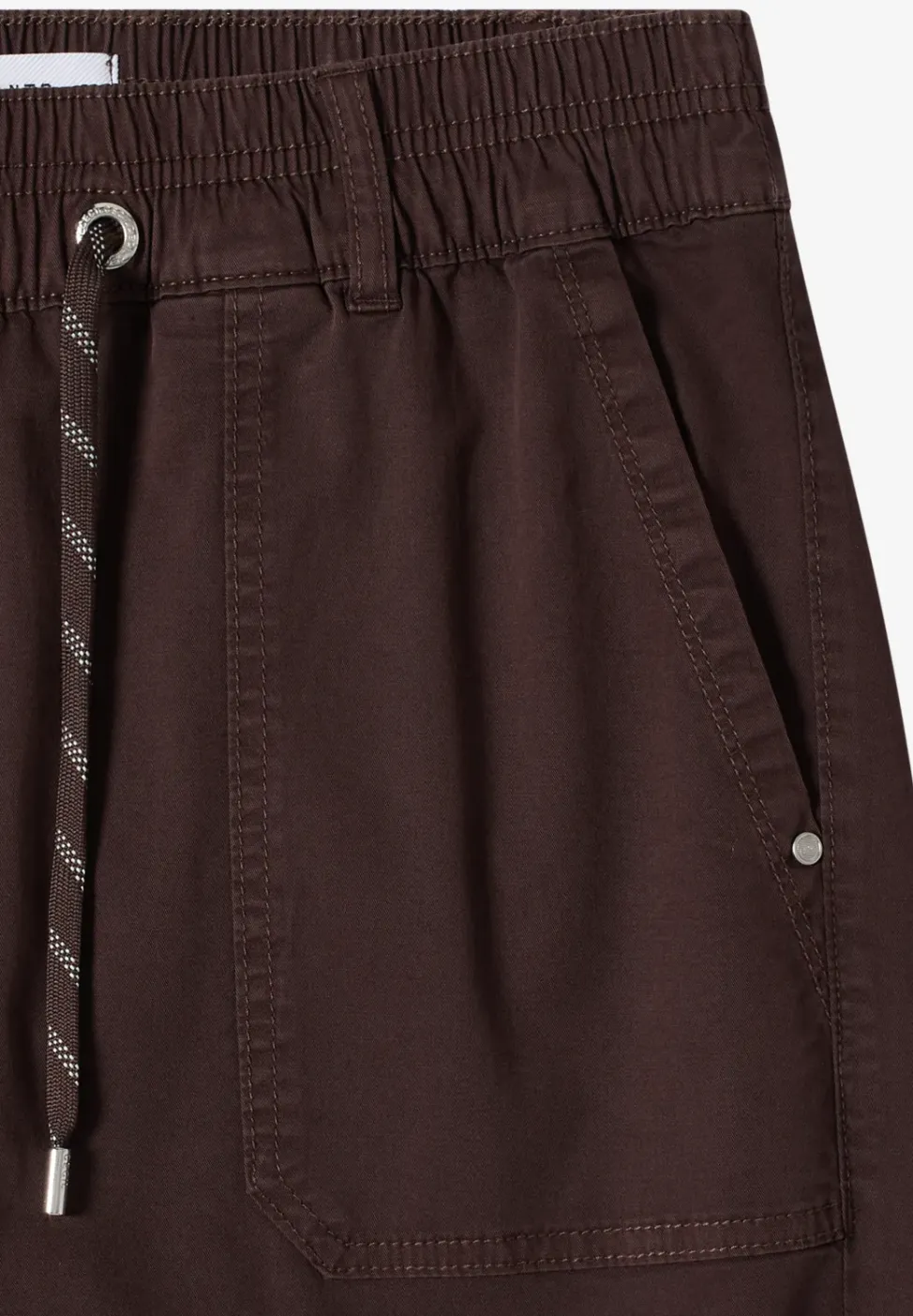 Mid Waist straight legs short in casual pasvorm