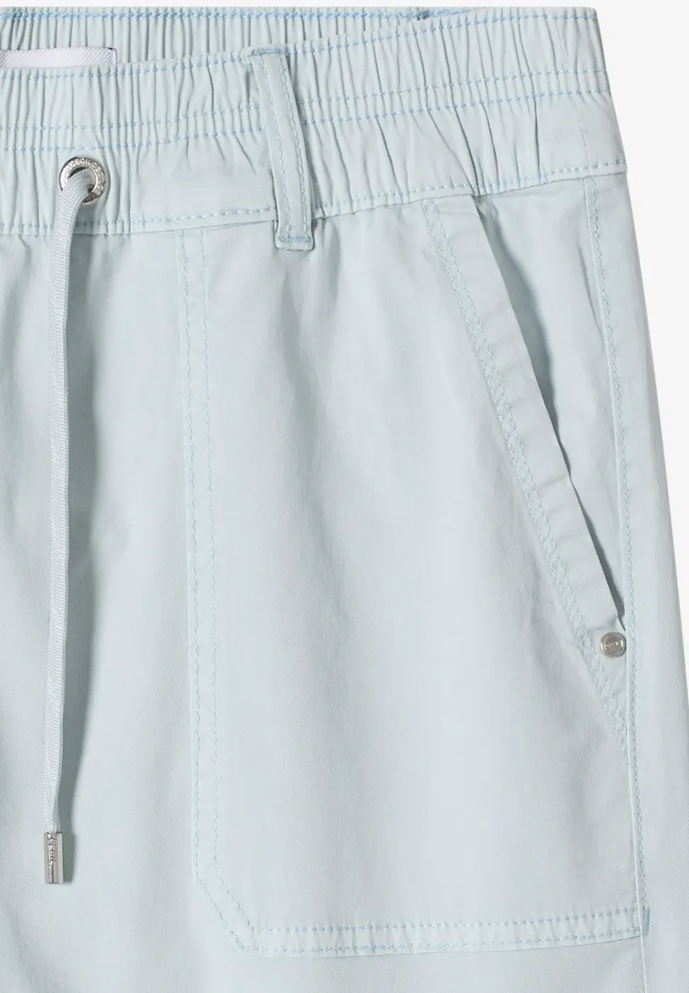 Mid Waist straight legs short in casual pasvorm