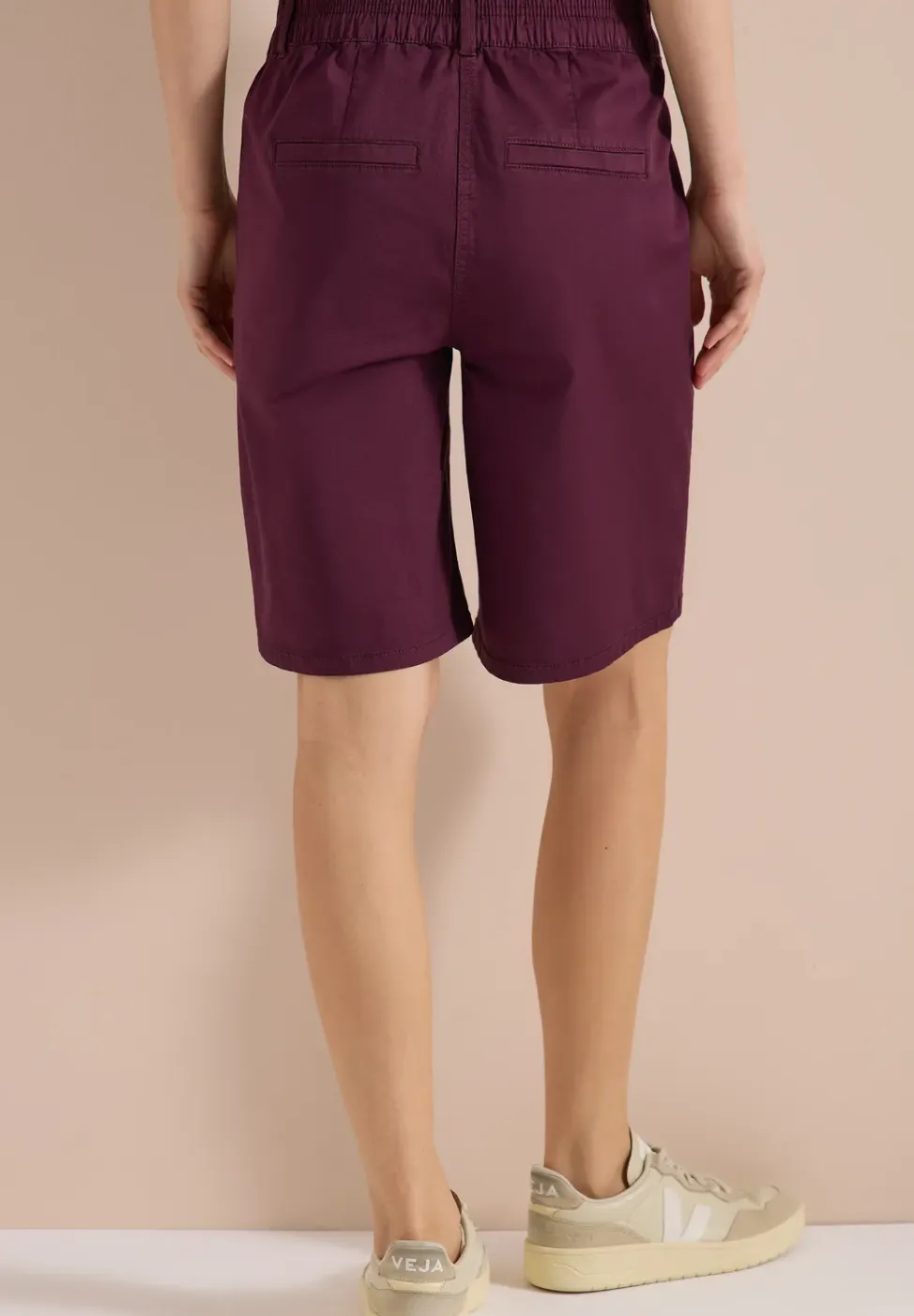 Mid Waist straight legs short in casual pasvorm