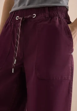 Mid Waist straight legs short in casual pasvorm